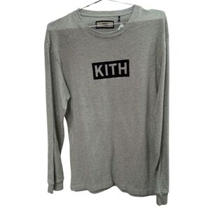 KITH Gray Long Sleeve Shirt